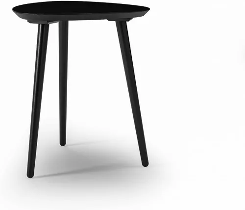 Vista 3 de Mesa auxiliar moderna Mid Century - Acabado negro