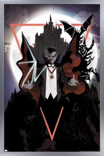 Vista 7 de Trends International Drácula - Póster de pared con ilustración, 22.375 x 34 pulgadas, versión premium sin marco