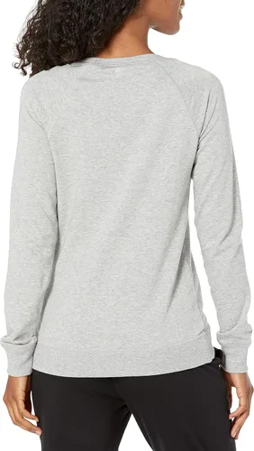Vista 2 de Tienda Essentials Sudadera Studio Terry de manga larga con frente cruzado para mujer