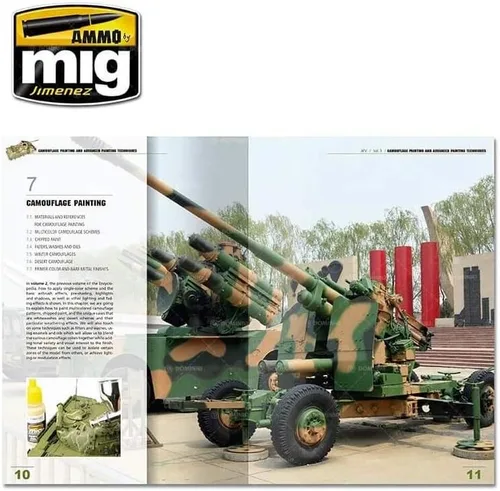 Vista 2 de AMMO MIG-6152 Encyclopedia of Armour Modelelling Techniques Vol. 3-Camouflage Inglés, Multicolor