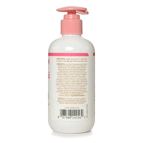 Vista 3 de Little Twig Baby Wash, fórmula natural derivada de plantas, granada de bayas, 8.5 onzas líquidas