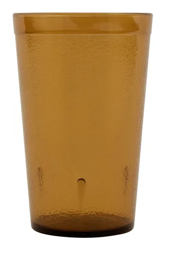 Vista 37 de G.E.T. 6605-1-A - Vasos de plástico resistentes para restaurantes, 5 onzas, ámbar (juego de 12)