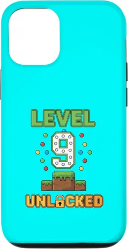 Vista 28 de Birthday Level 9 Unlocked 9th Birthday Gamer Level Up Birthd Case for iPhone 16