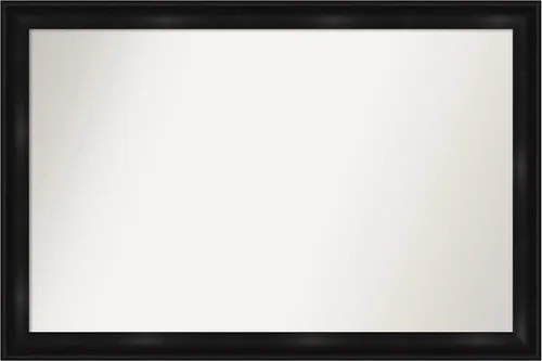 Vista 66 de Amanti Art Espejo personalizado, gran espejo de baño estrecho, espejo de pared o espejo de tocador de baño sobre el fregadero (24 x 24 pulgadas)