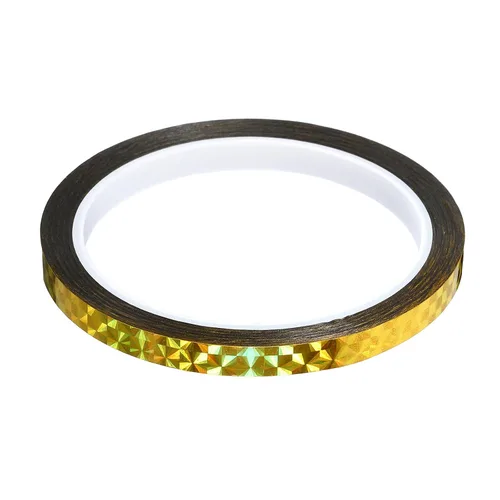 Vista 28 de YOKIVE Cinta de prisma, cintas decorativas holográficas reflectantes autoadhesivas, ideal para proyectos de manualidades, arte de bricolaje, hogar