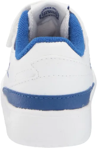 Vista 3 de adidas Originals Tenis bajos unisex para niños, Cloud WhiteRoyal BlueCloud White