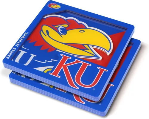 Vista 24 de YouTheFan NCAA Serie Logo 3D NCAA Posavasos