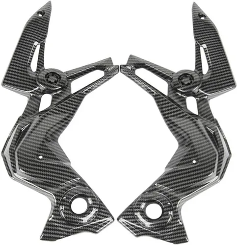 Vista 7 de Carenados de marco cónico profesional para Kawasaki Z900 2020 2021-2023 de fibra de carbono para motocicleta, marco frontal, carenado, partes