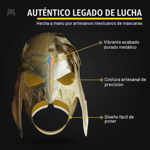 Vista 7 de RINGREBELS - Máscara de lucha libre mexicana Lucha Libre Luchador - Estilos coloridos