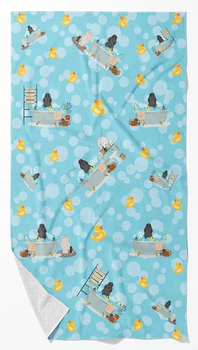 Vista 76 de Caroline's Treasures WDK5738BTLG Airedale - Toalla de baño grande para bañera