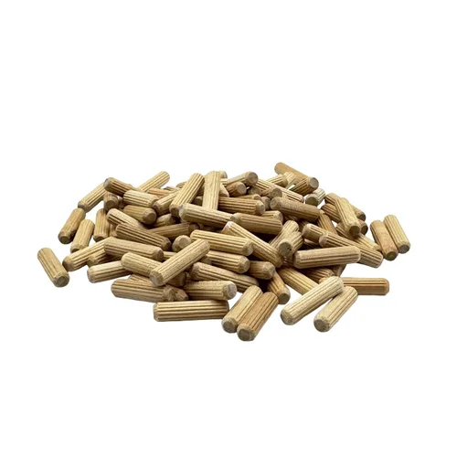 Vista 10 de 1/2" x 2" - Paquete de 100 pasadores de madera - Secados al horno, estriados y biselados (1/2" x 2", 100 unidades)