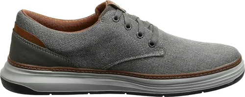 Vista 4 de Skechers de lona Moreno Oxford para hombre