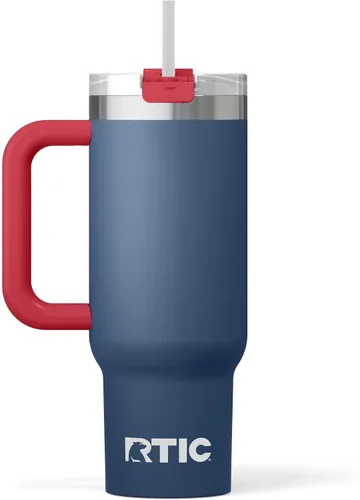 Vista 14 de RTIC Vaso Tumbler de Viaje por Carretera de 30 oz con Doble Pared Revestido de Cerámica Aislado Taza Portátil de Café de Viaje de Acero Inoxidable