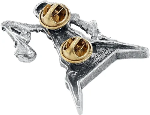 Vista 2 de Alchemy Gothic England - Metallica: Justicia para todos Pin Badge, Peltre