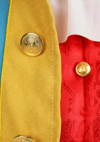 Vista 5 de Disfraz de Capitán Colonial para Niños Pequeños Multicolor