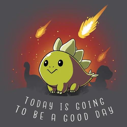 Vista 2 de TeeTurtle Camiseta estándar Good Day