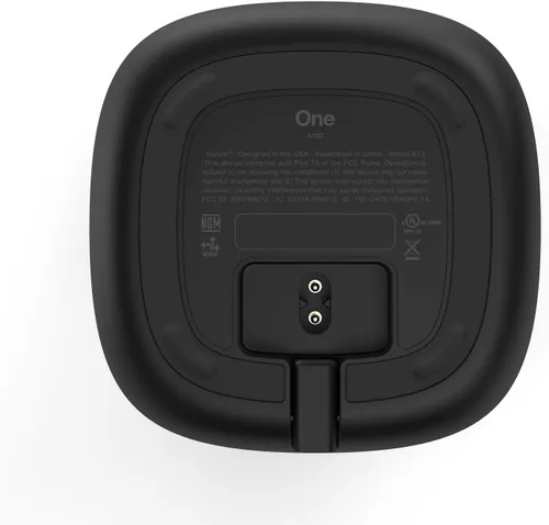 Vista 7 de Sonos One bocina inteligente con control de voz, con Alexa de Amazon Negro