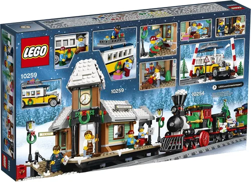Vista 5 de LEGO Creator Expert Winter Village Station 10259 Kit de construcción