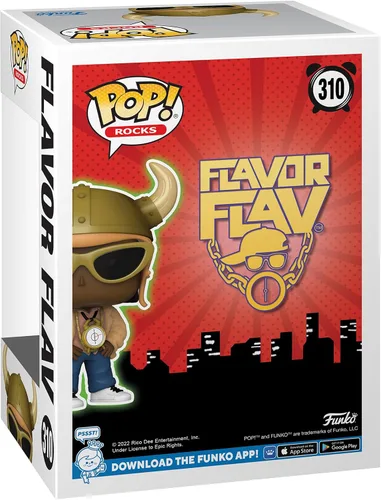 Vista 3 de Funko Pop! Rocks: Sabor Flav