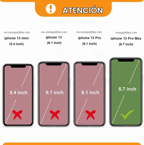 Vista 2 de Bocasal Funda tipo cartera desmontable para iPhone 13 Pro Max con bloqueo RFID, ranuras para tarjetas, soporte de cuero PU premium, soporte Negro