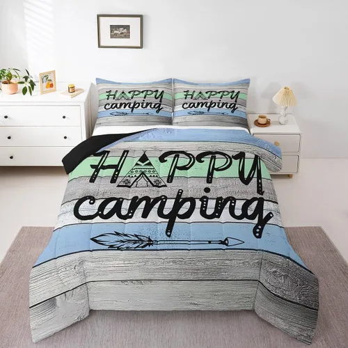 Vista 38 de Erosebridal American Flag Twin Comforter Set Army Green Camo Bedding Set for Kids Boys Girls Bear Claw Hunting Theme Bed Set Camoflage Camping