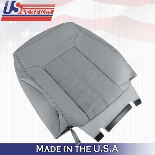 Vista 5 de 2015 2016 para Ford F250 F350 Lariat Driver & Passenger Top Cubiertas de cuero gris