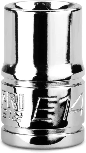 Vista 11 de Capri Tools Enchufe de estrella externo E4, unidad de 1/4 pulgadas