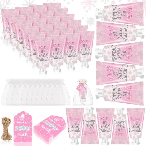 Vista 18 de 48 Juegos de Crema de Manos de Flores Silvestres para Baby Shower Regalos Obsequios de Fiesta de Crema de Manos para Invitados Regalo de Flores