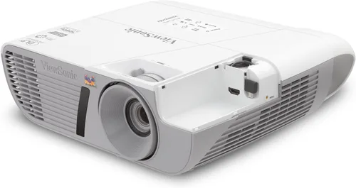 Vista 2 de ViewSonic Proyector de cine en casa Full HD 1080p de 3200 lúmenes con DLP 3D y HDMI, transmite Netflix con dongle (PJD7828HDL)