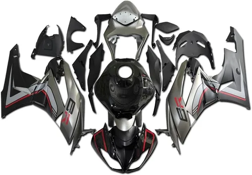 Vista 20 de US STOCK - Carenado negro brillante apto para 2009-2012 ZX6R 636 ZX-6R inyección ABS plásticos posventa carrocería 2010 2011 09 10 11 12