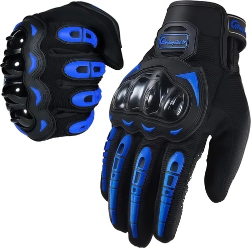 Vista 8 de Guantes de motocicleta para hombre y mujer con pantalla táctil Guantes Para Motocicleta Hombre para deportes de motor BMX ATV MTB Motocross Guantes