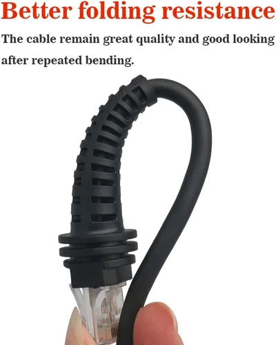 Vista 3 de VOTTAN Accesorios para escáner de código de barras, cable RJ45 a USB, compatible con lector de códigos de barras Honeywell 3800G 3820 3200 3900i