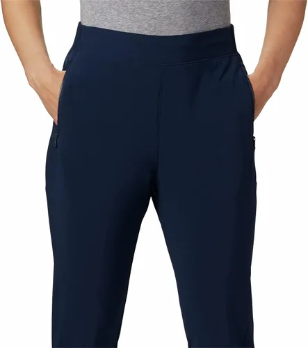 Vista 4 de Columbia Pantalón Tidal II para mujer, azul marino universitario, talla L x Regular