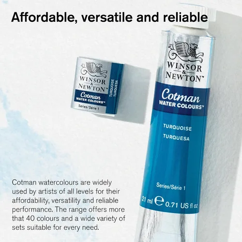Vista 5 de Acuarela Cotman, tubo de 0.27 oz, color carmesí alizarina