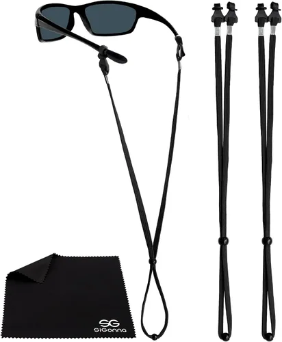 Vista 12 de SIGONNA Eye Glasses String Holder Straps - Sports Sunglasses Strap for Men Women - Eyeglass Holders Around Neck