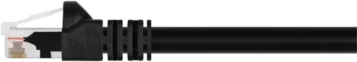 Vista 2 de Monoprice - Cable de red Ethernet Cat6 0.5 pies 24AWG 550MHz UTP de cobre desnudo, negro