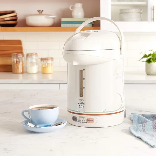 Vista 4 de Zojirushi CW-PZC22FC Micom supercaldera 2.2L, diseño floral, Floral