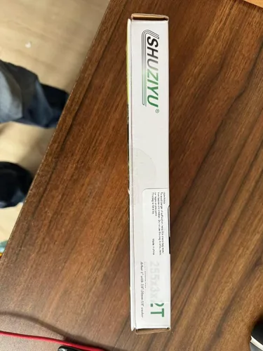 Vista 3 de 10", 255x3MM-2T curva, eje de 1" con arandela de 7/8"-20-5/8", hoja de desbrozador, cuchilla de corte de cepillo resistente, hoja de acero. Adecuado