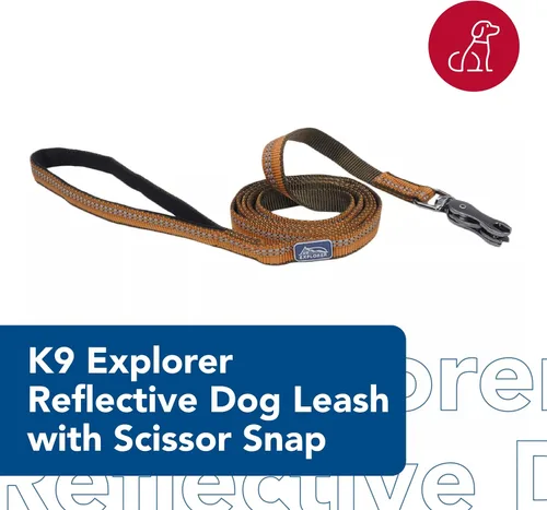 Vista 2 de Coastal Pet K9 Explorer - Correa reflectante para perro con cierre de tijera, correa de nailon duradera, correas para perros y cachorros