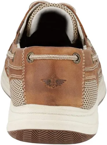 Vista 3 de Dockers Zapato náutico clásico de cuero para hombre con defensor de manchas