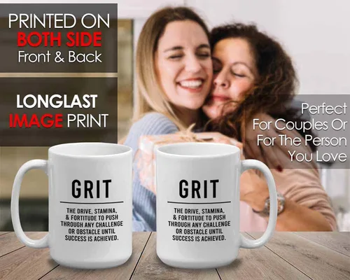 Vista 5 de Bubble Hugs Taza de café significativa, 15 onzas, color blanco, molida, cita de motivación diaria, fomento de afirmación positiva, mejores deseos