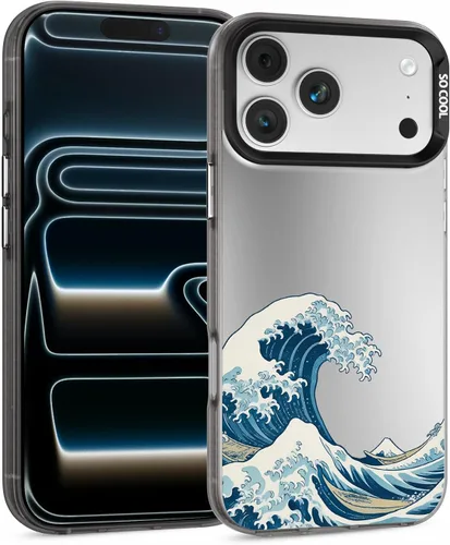 Vista 34 de Funda para iPhone 12 Pro Max (protección contra caídas de grado militar) Funda de teléfono de TPU a prueba de golpes, medusa-12PM Azul