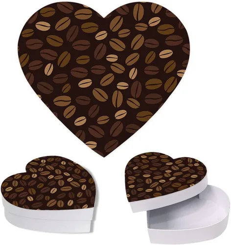 Vista 37 de Andaz Press Caja en forma de corazón para el día de San Valentín con tapa, divertida caja reutilizable en forma de corazón para tocino, caja de Bacon