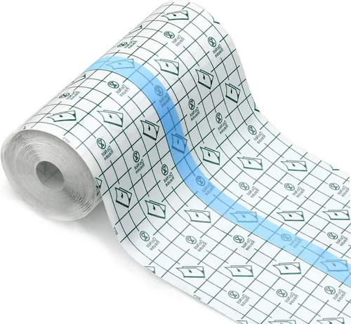Vista 12 de 2 vendajes impermeables de 4 pulgadas x 10.94 yardas para vendajes de película transparente, protector de curación de segunda piel, vendajes