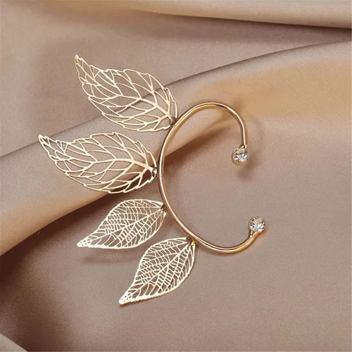 Vista 3 de Piercing gótico de elfo para mujer, niña, adolescente, joyería de Halloween, cosplay, accesorio de disfraz