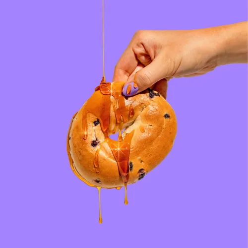 Vista 6 de Toufayan Bagels de canela y pasas Alto en proteínas Vegano (2 unidades, 12 bagels en total)