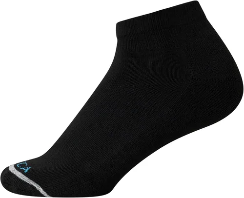 Vista 6 de Nautica Calcetines deportivos cómodos acolchados de corte cuarto para mujer con control de humedad paquete de 6