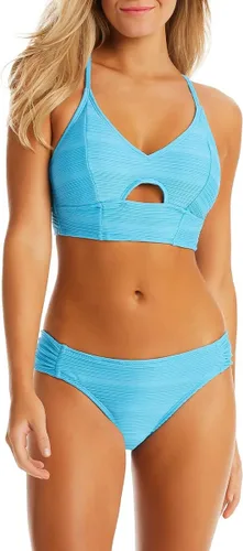 Vista 3 de Jessica Simpson Women's Standard Side Shirred Bikini Bottom