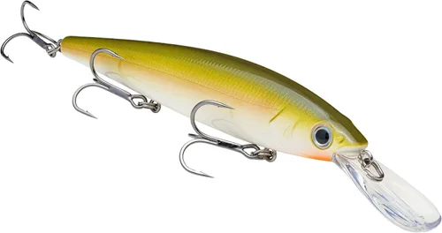 Vista 20 de Strike King KVD Jerkbait profundo señuelo de pesca de 3 ganchos, 3/5 onzas, 4.75 pulgadas
