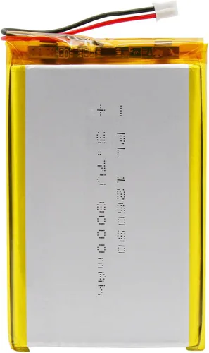 Vista 33 de 3.7V 2800mAh 123464 Lipo batería recargable de iones de polímero de litio con conector JST